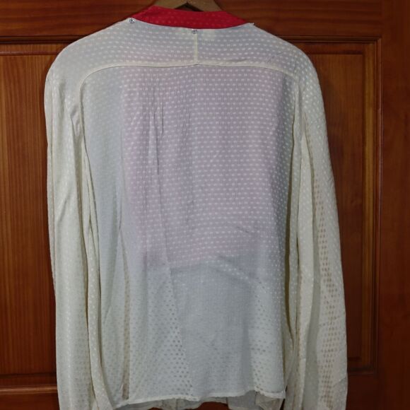 Valentino Miss V Red Tweed Skirt Suit 3 Piece Set EU 44 - Picture 5 of 13